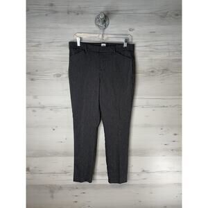 Gap Signature Skinny Ankle Pants Womens 8 Gray Stretch Dress Work Office Career